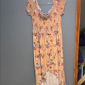 J for justice floral high low dress size 3x